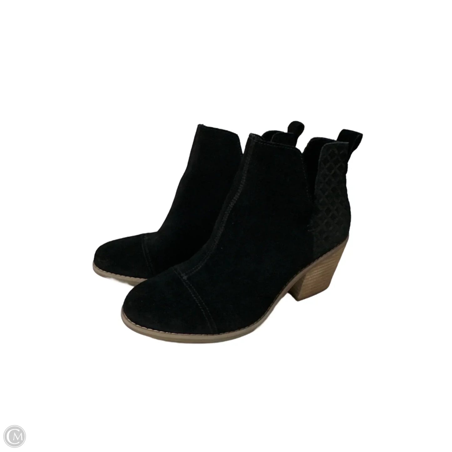 Shoes Heels Block By Toms In Black, Size: 6.5