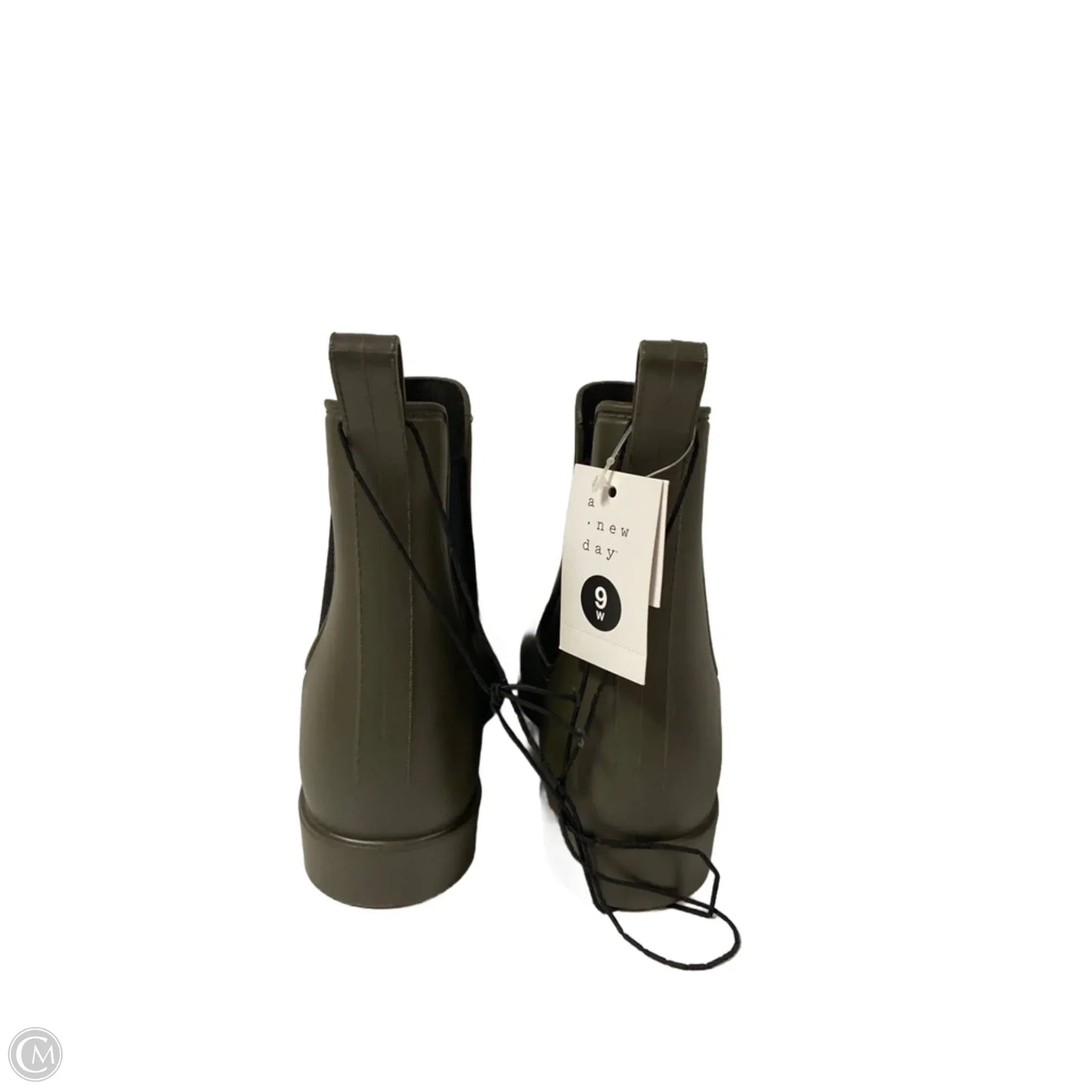 Boots Ankle Flats By A New Day In Green, Size: 9