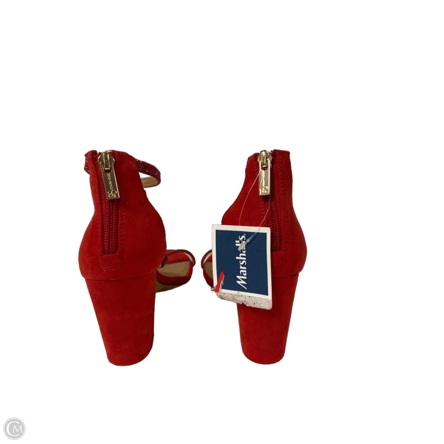 Shoes Heels Block By Jessica Simpson In Red, Size: 7.5