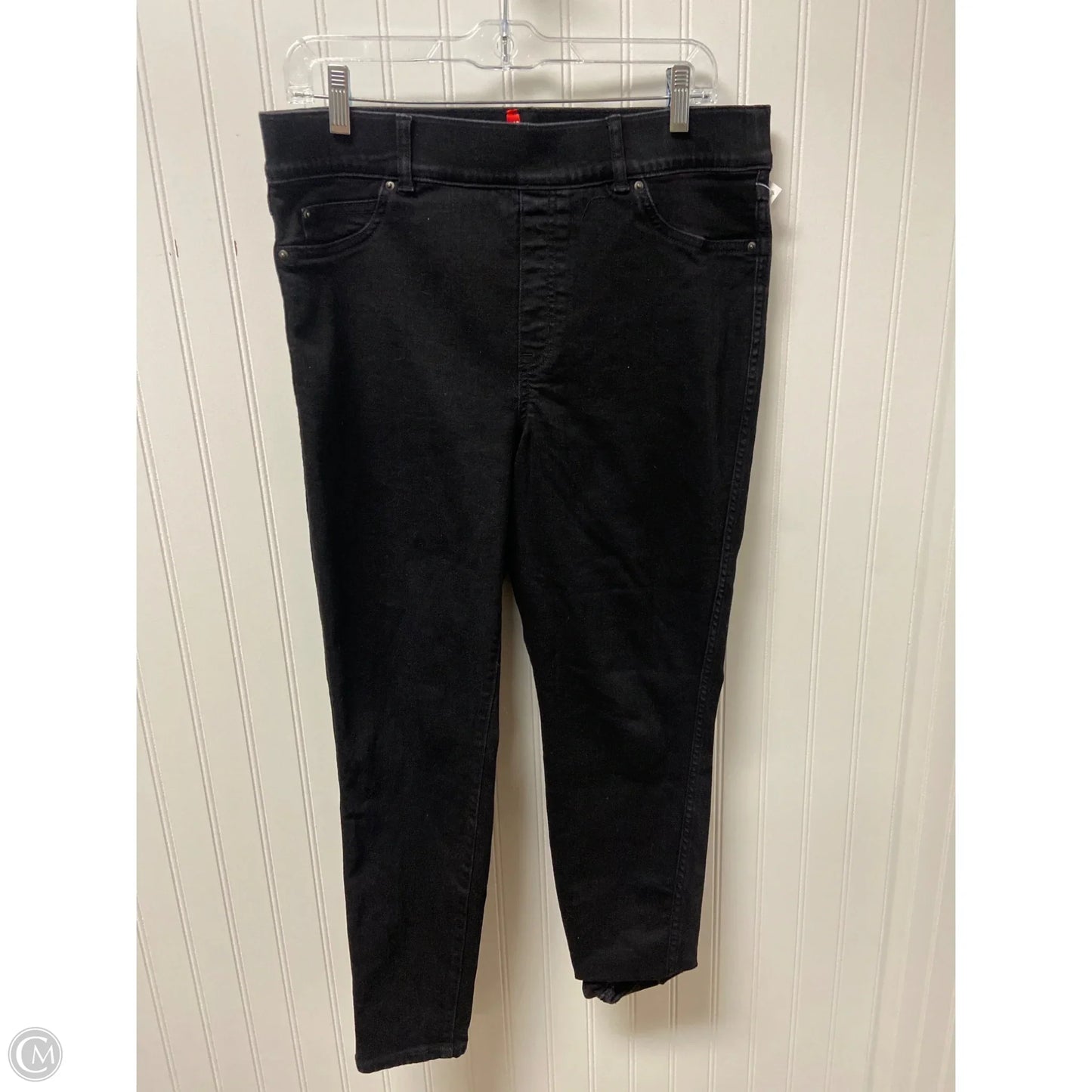 Jeans Skinny By Spanx In Black, Size: 16