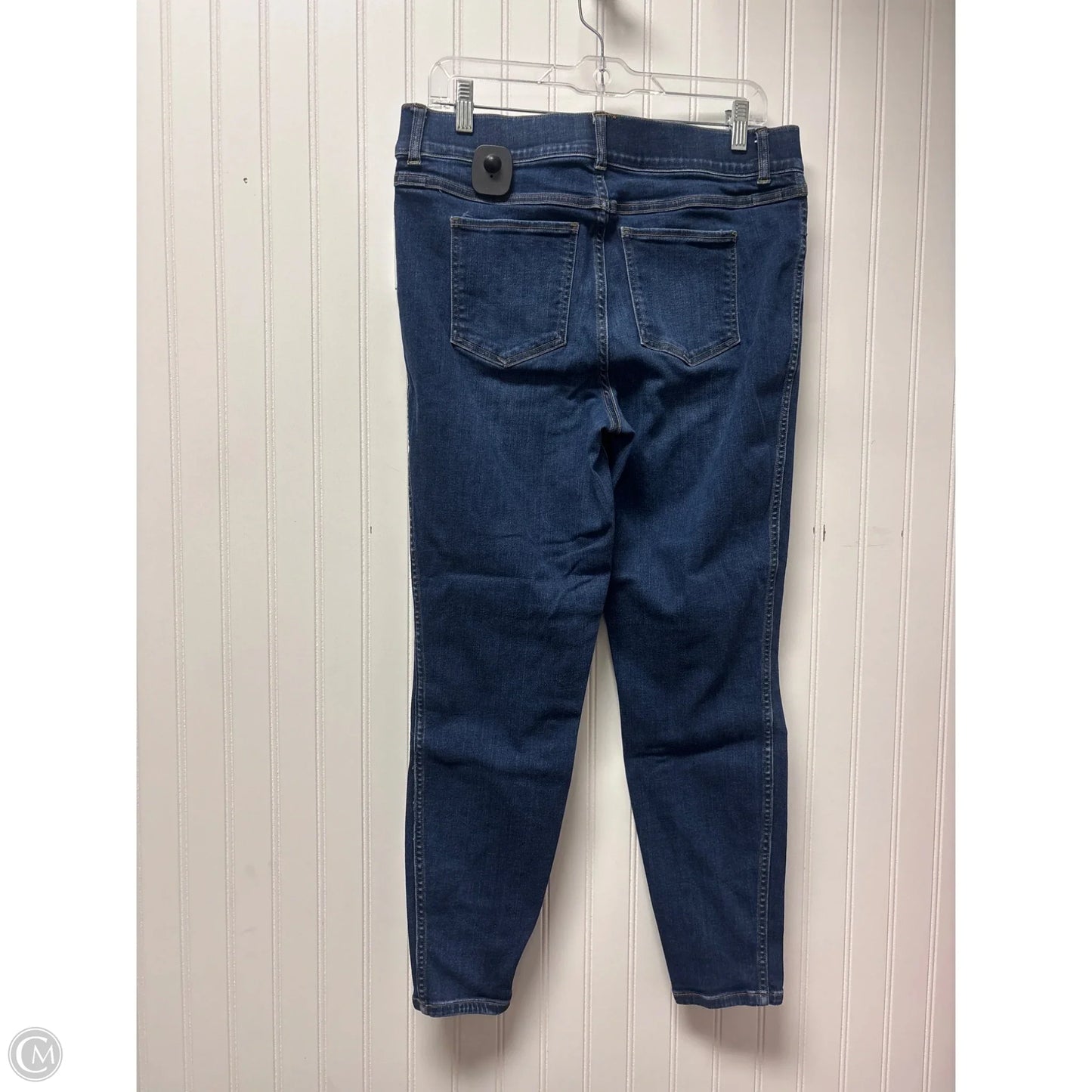 Jeans Skinny By Spanx In Blue Denim, Size: 16