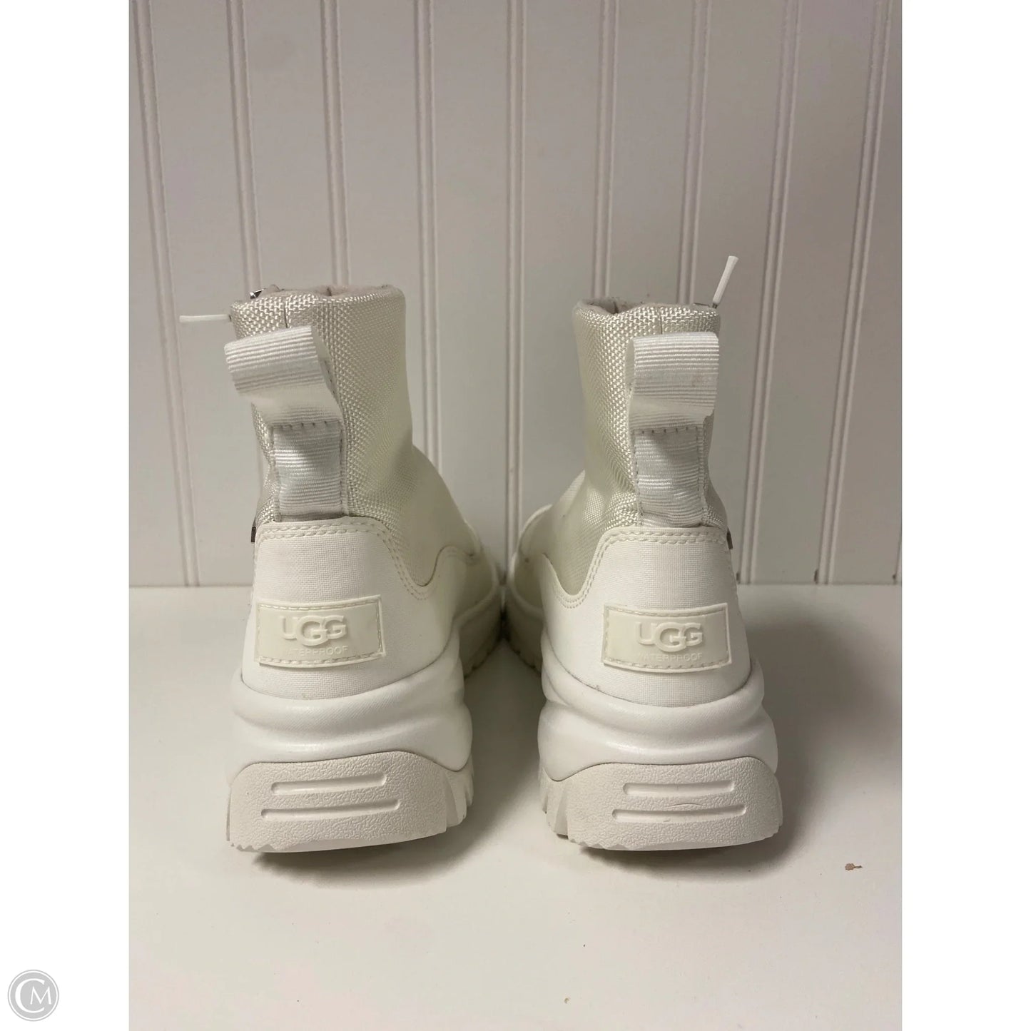 Boots Designer By Ugg In White, Size: 7