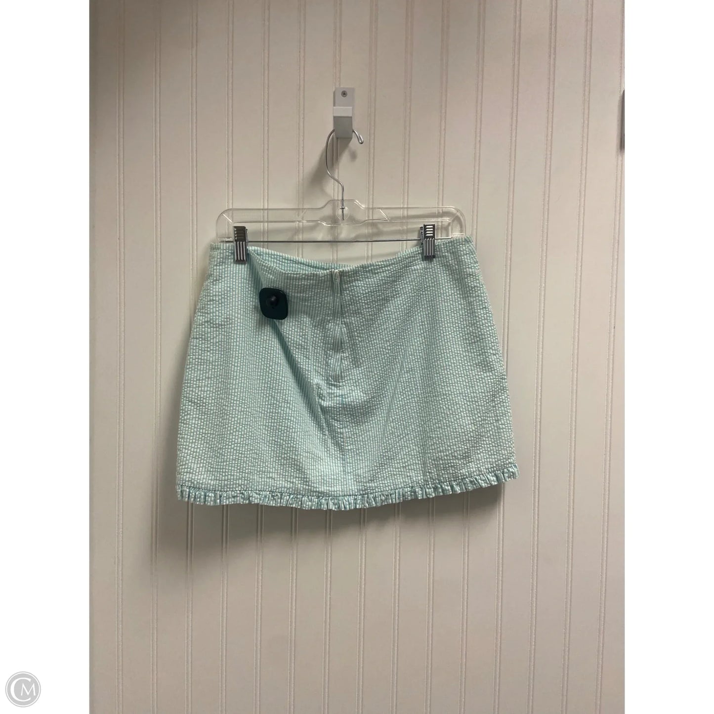 Skirt Designer By Lilly Pulitzer In Blue & White, Size: 4