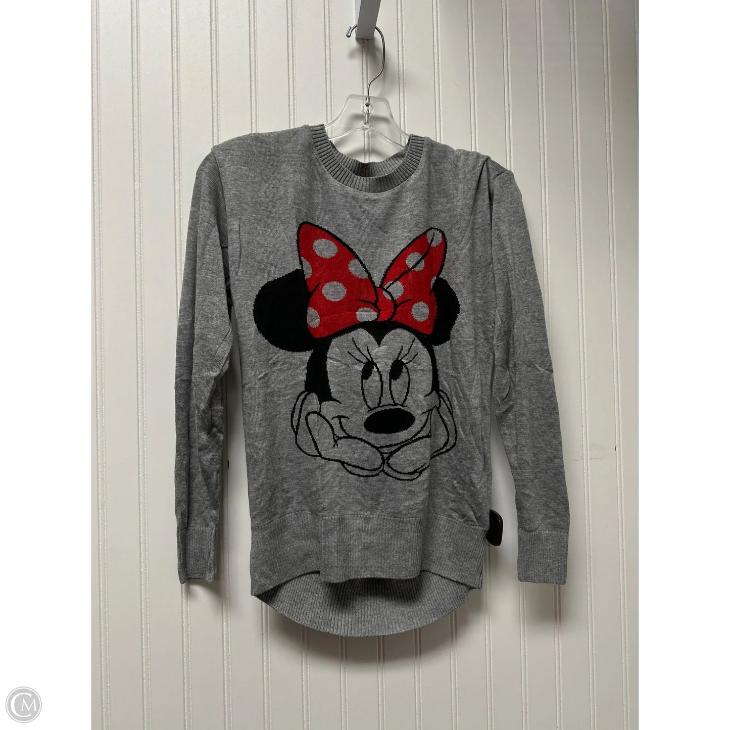 Sweater By Disney In Grey, Size: S