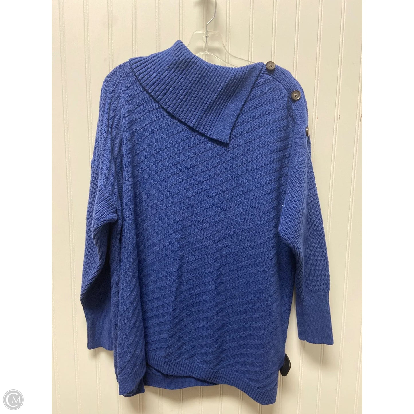 Sweater By Style And Company In Blue, Size: 2x