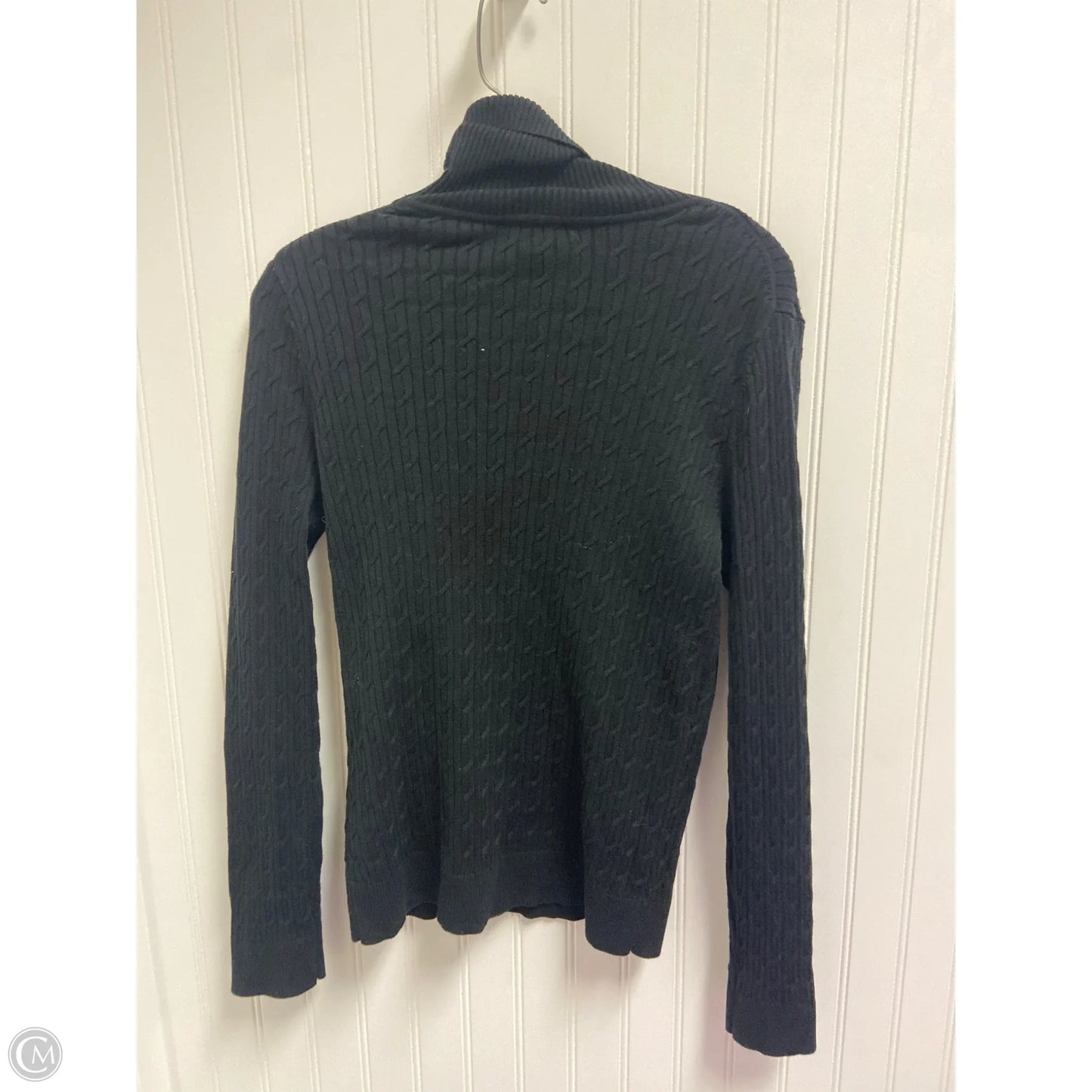 Sweater By Talbots In Black, Size: M