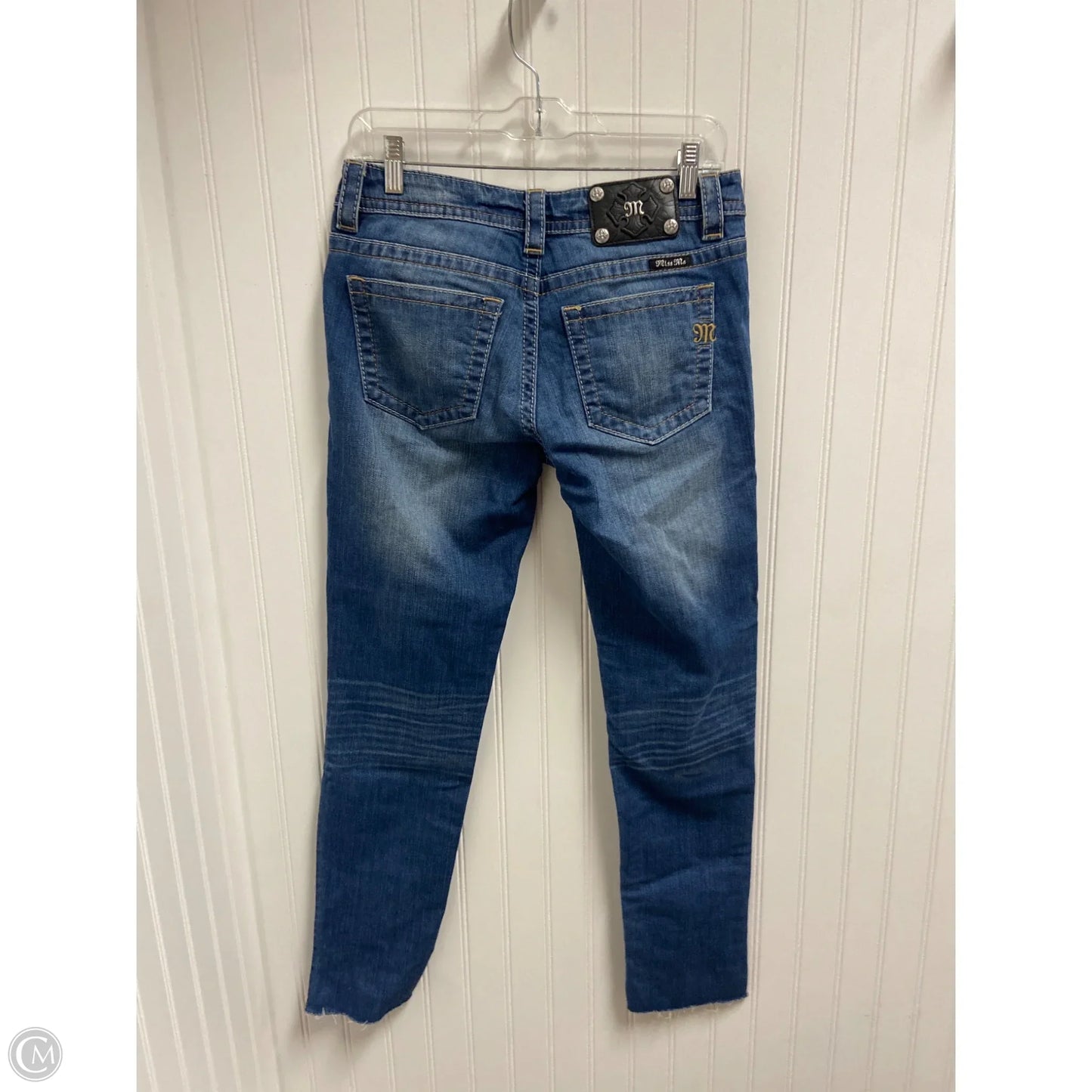 Jeans Skinny By Miss Me In Blue Denim, Size: 4