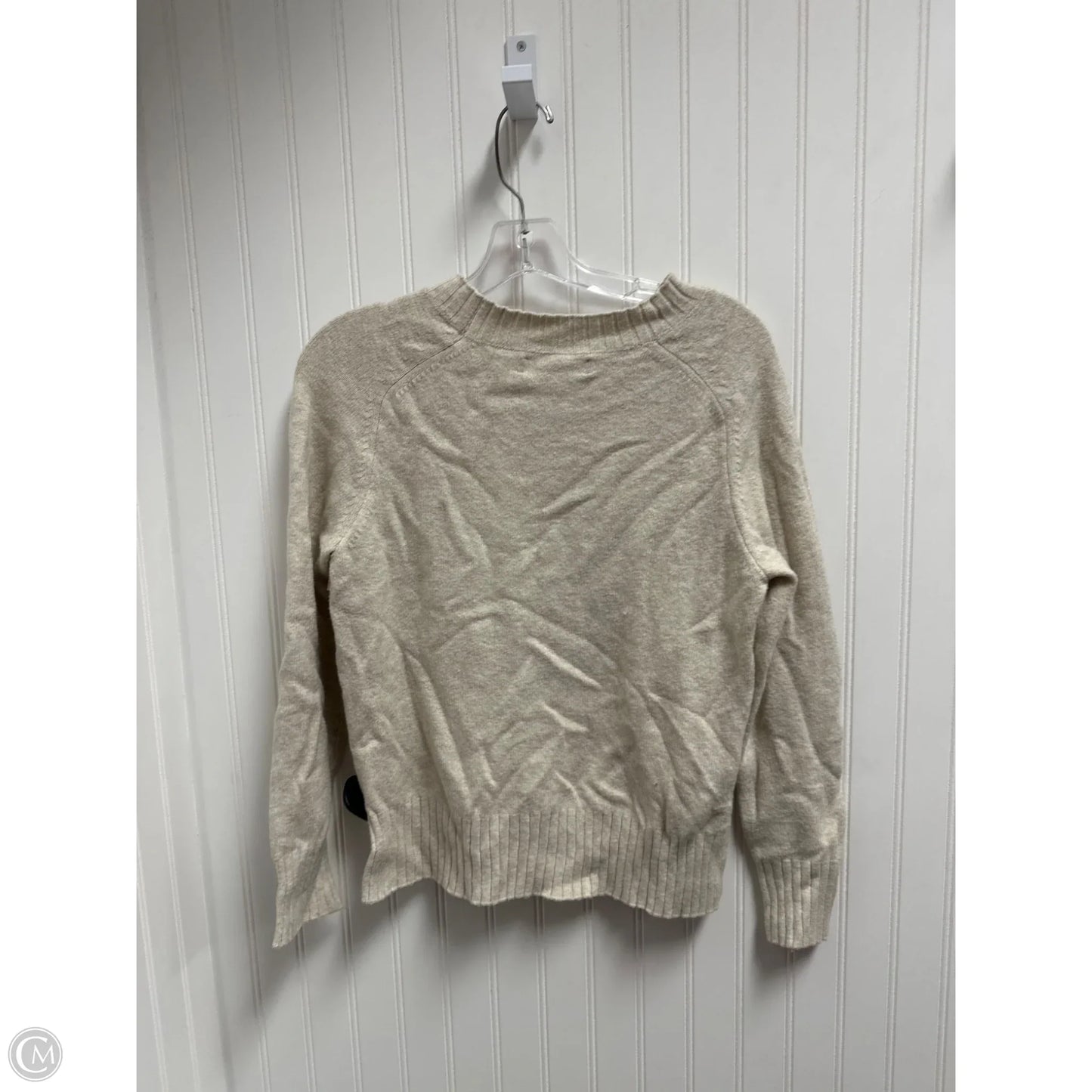 Sweater By Loft In Cream, Size: Sp
