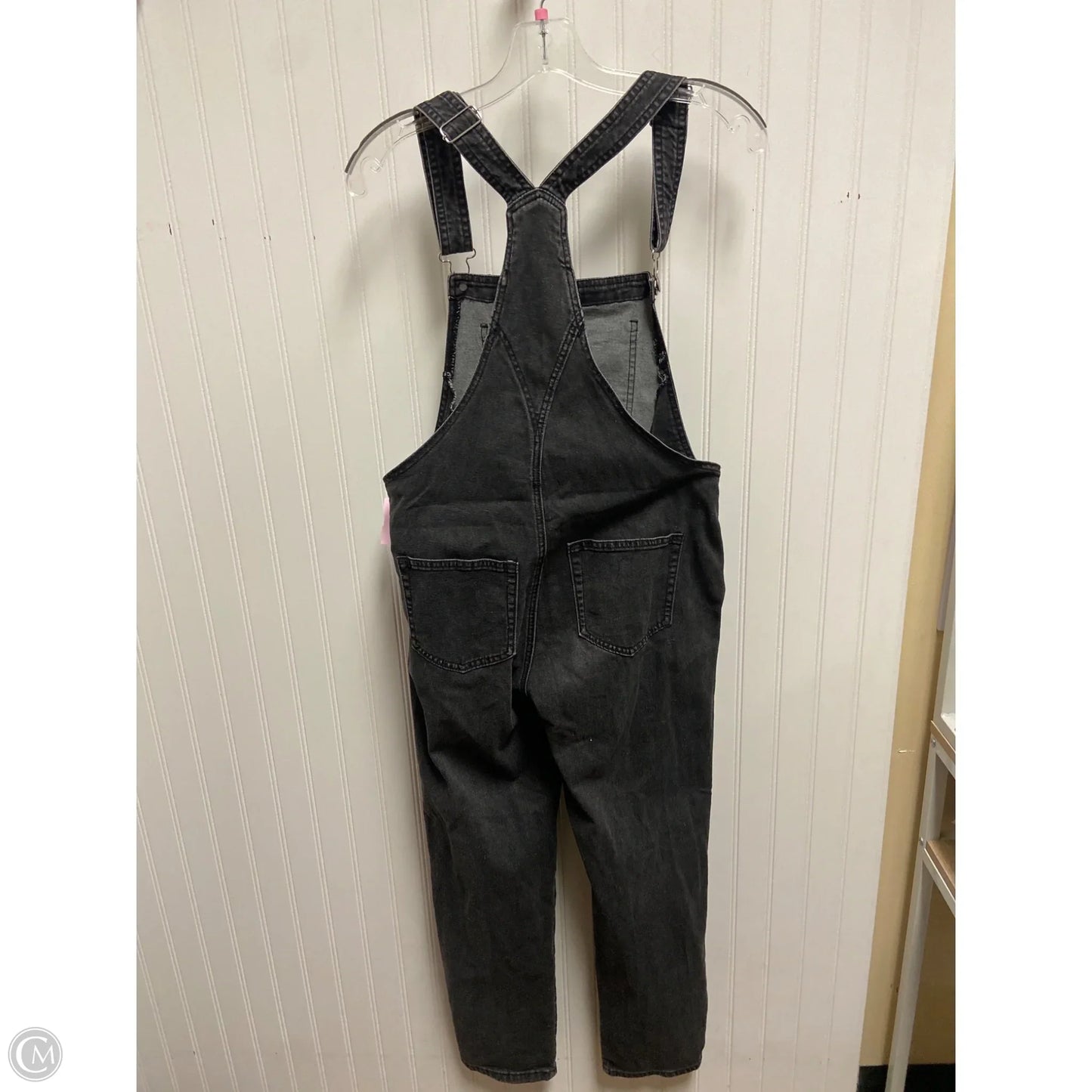 Overalls By Clothes Mentor In Black Denim, Size: S