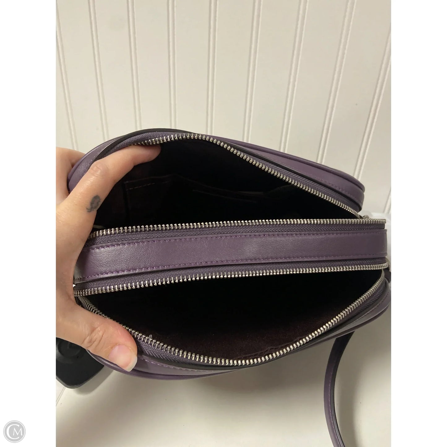 Crossbody Designer By Coach, Size: Medium