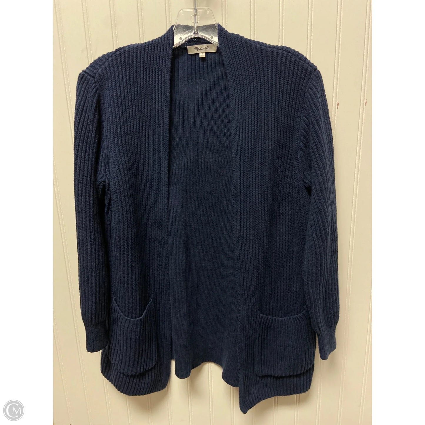 Sweater Cardigan By Madewell In Navy, Size: S