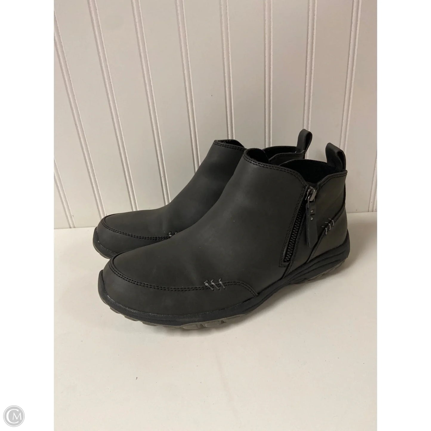 Boots Ankle Flats By Skechers In Black, Size: 9.5