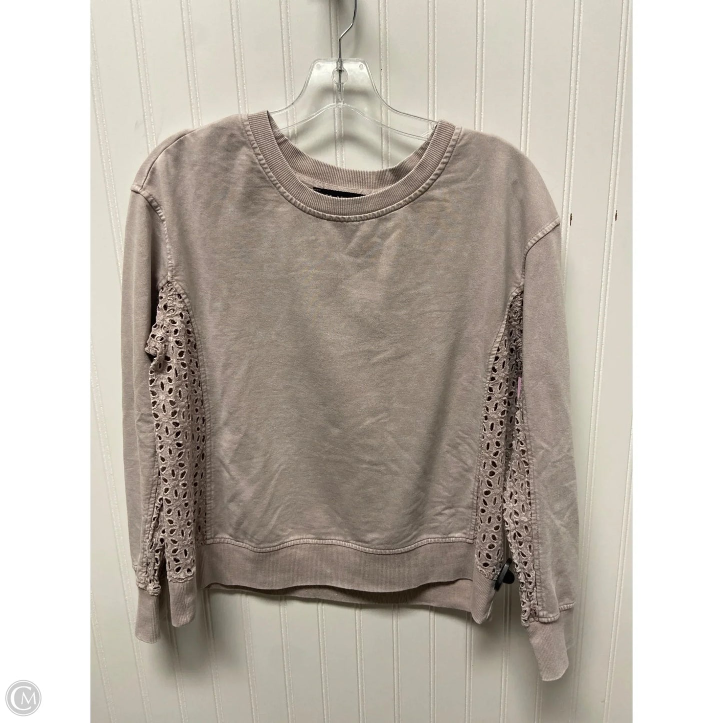Top Long Sleeve By Jane And Delancey In Pink, Size: S