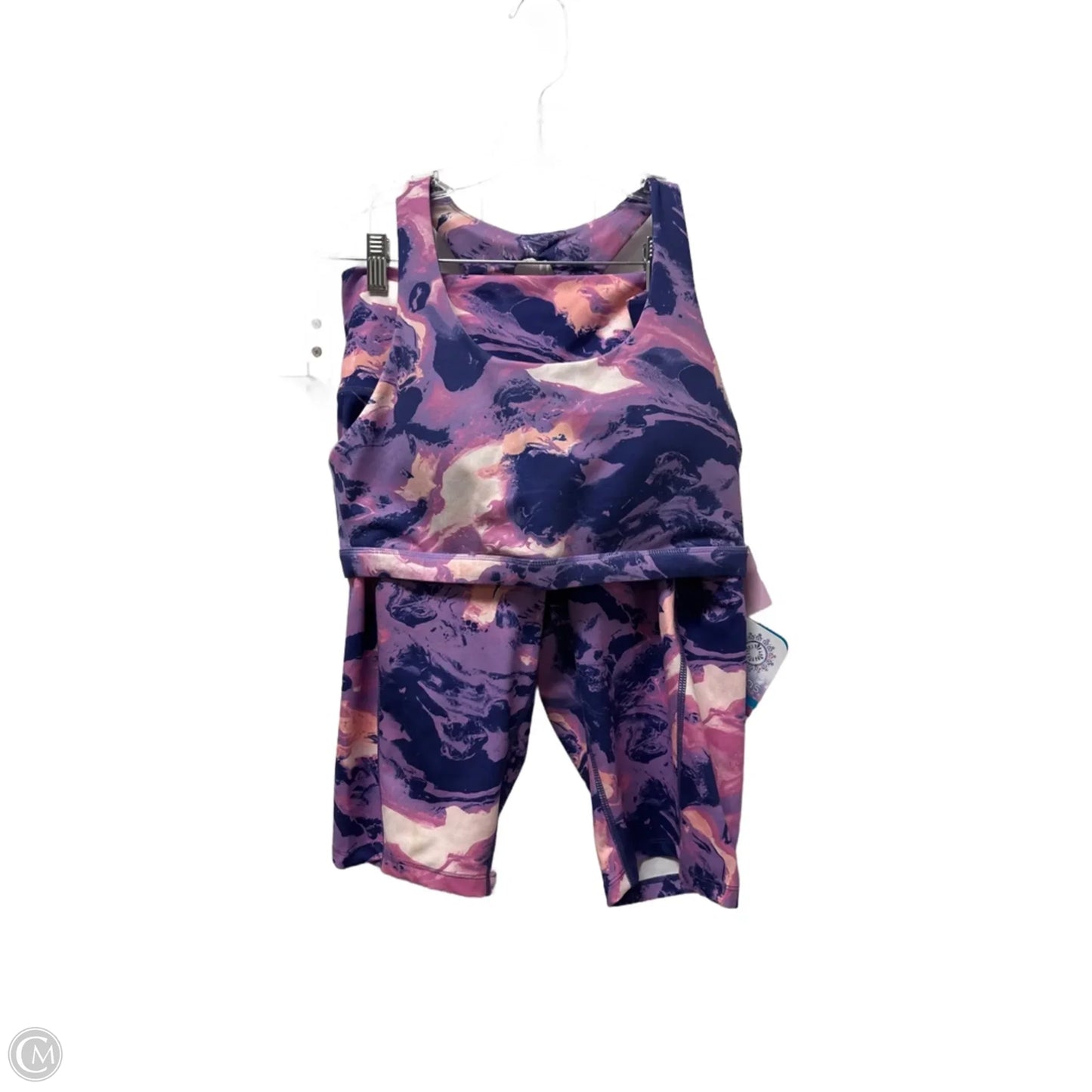 Athletic Shorts 2pc By Cmc In Purple, Size: L