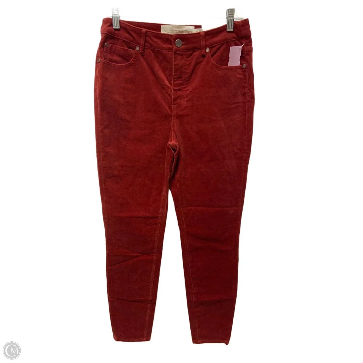 Pants Corduroy By Soft Surroundings In Red, Size: 6