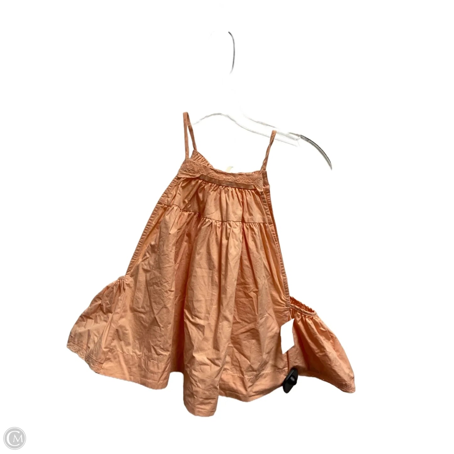 Top Sleeveless By Free People In Orange, Size: Sp