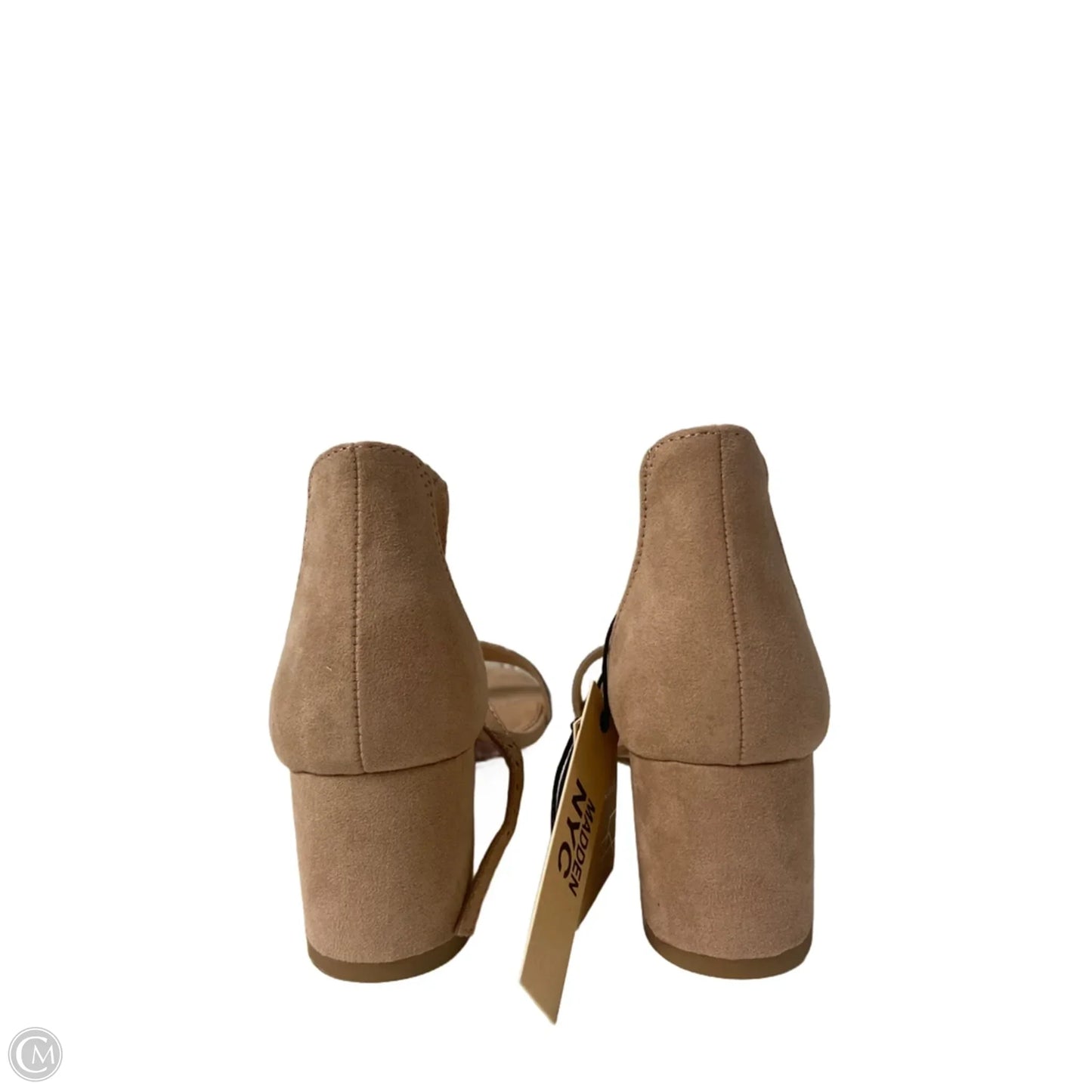 Sandals Heels Block By Madden Nyc In Pink, Size: 9.5