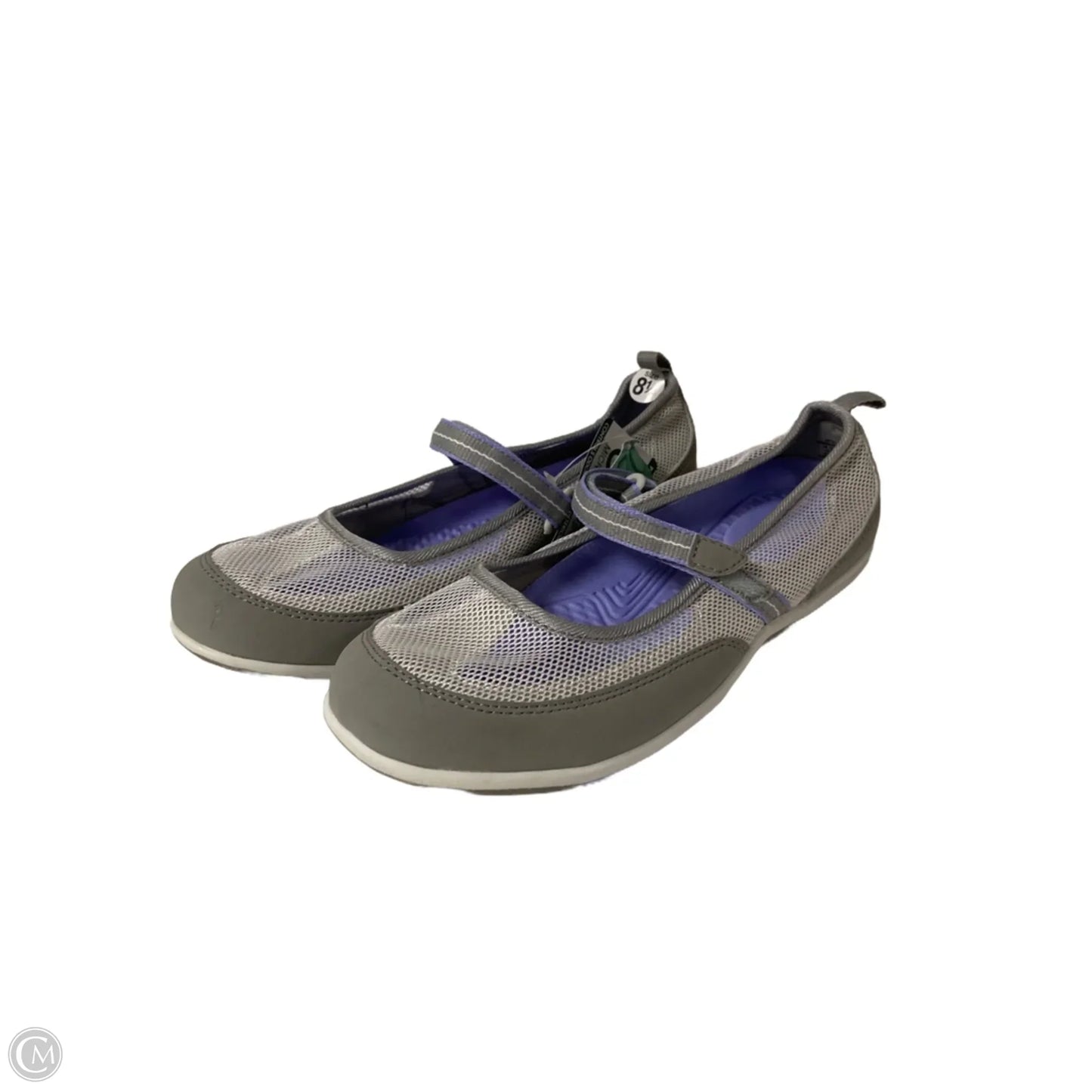 Shoes Flats By Lands End In Blue & Grey, Size: 8.5