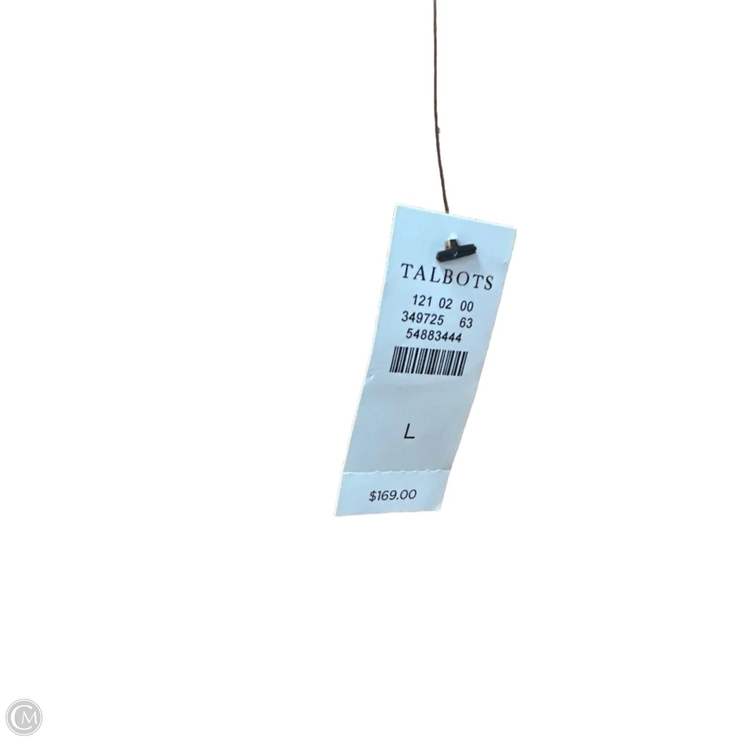 Sweater Cardigan By Talbots In Tan, Size: L