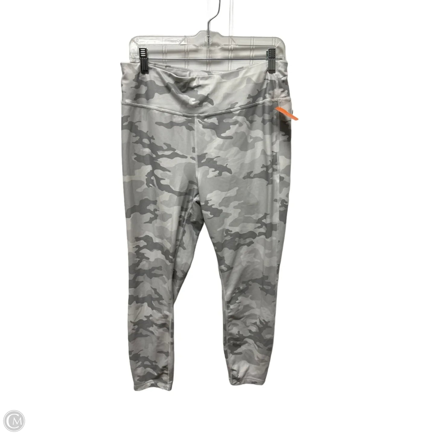 Athletic Leggings Capris By Avia In Camouflage Print, Size: L