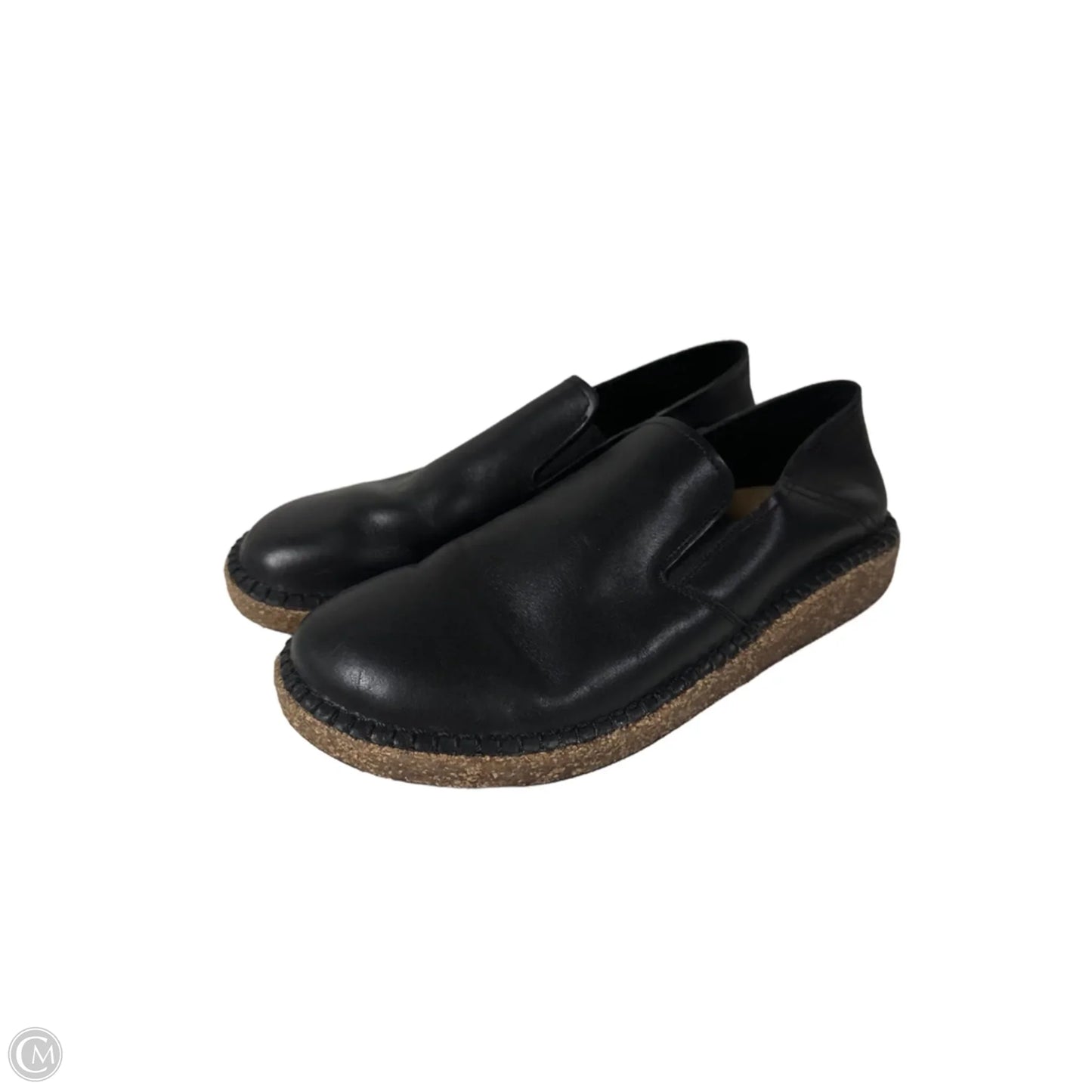 Shoes Flats By Birkenstock In Black, Size: 9