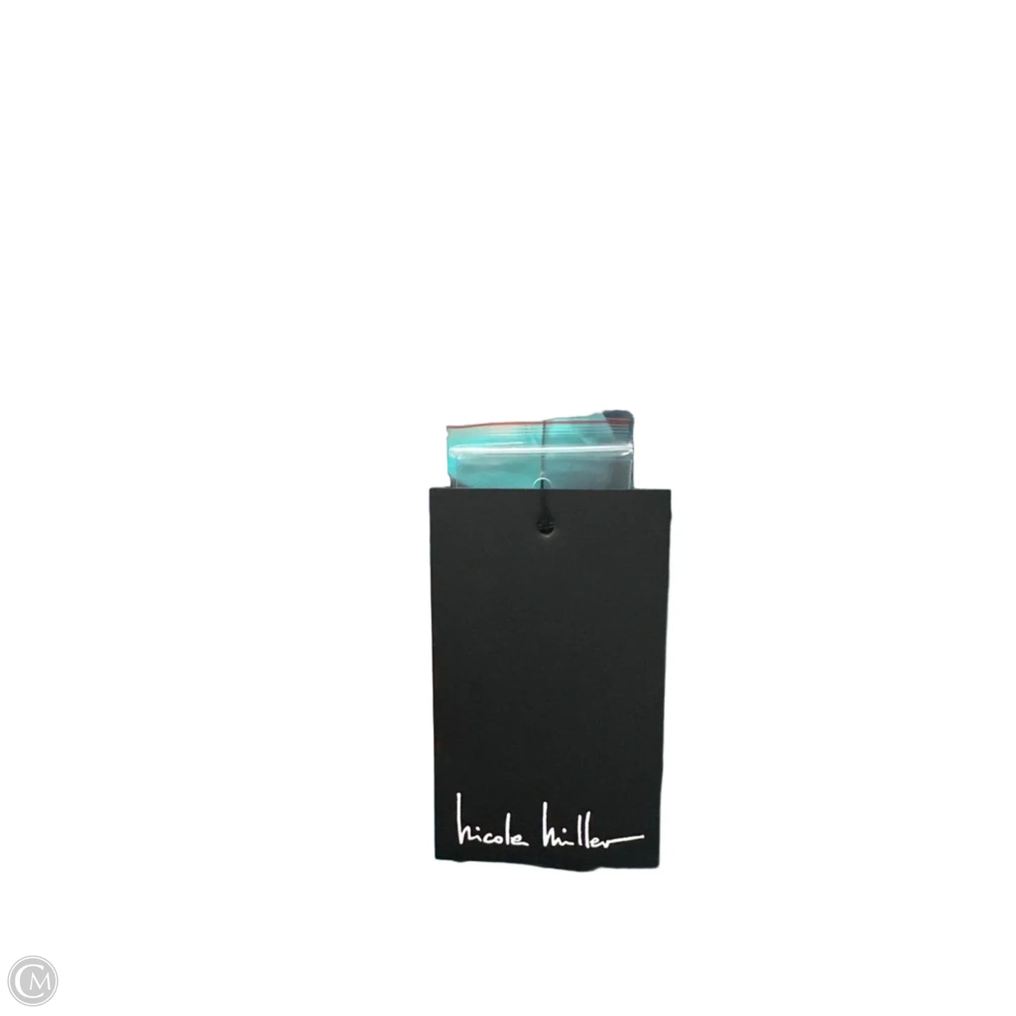 Top Short Sleeve By Nicole Miller In Teal, Size: S