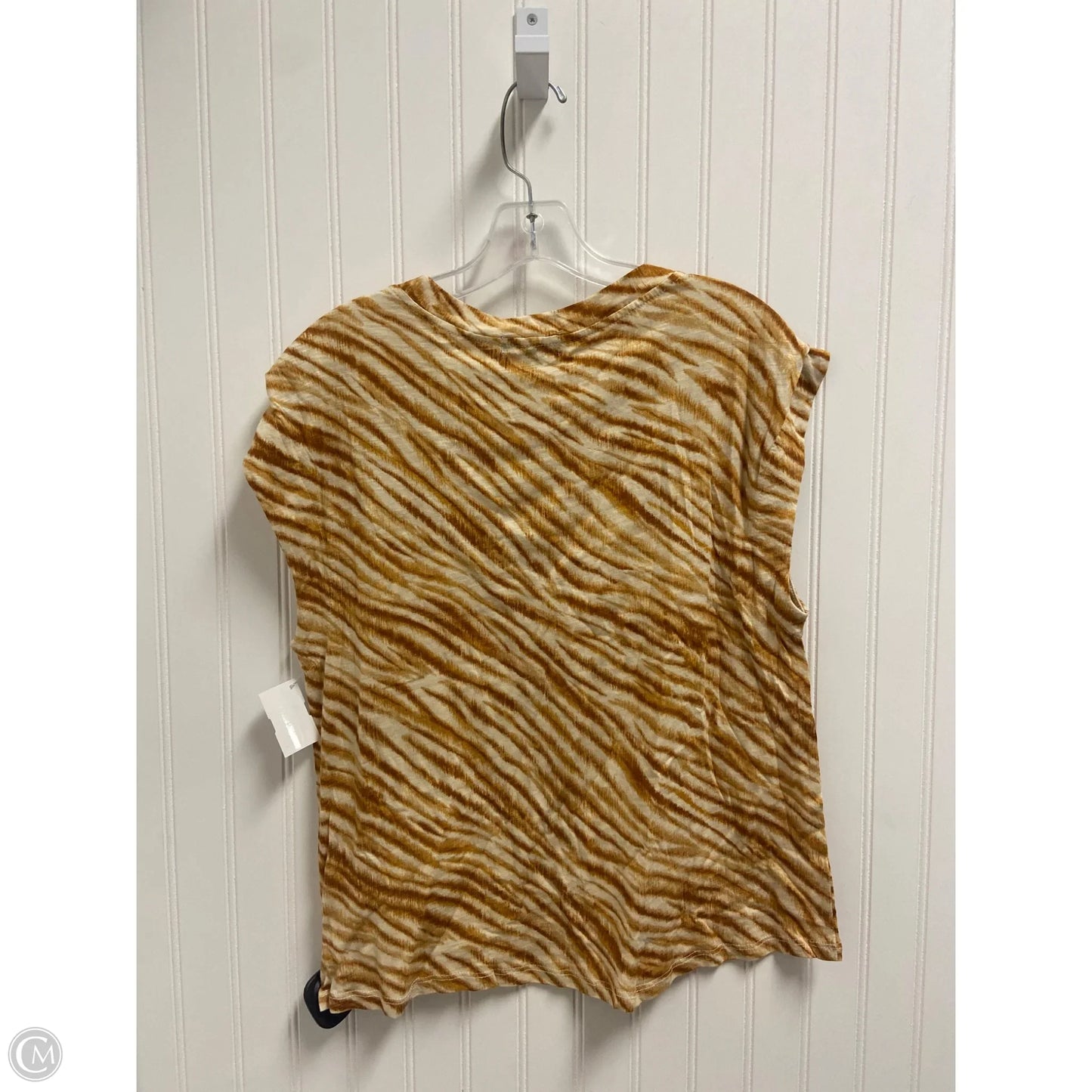 Top Sleeveless By Democracy In Brown, Size: M