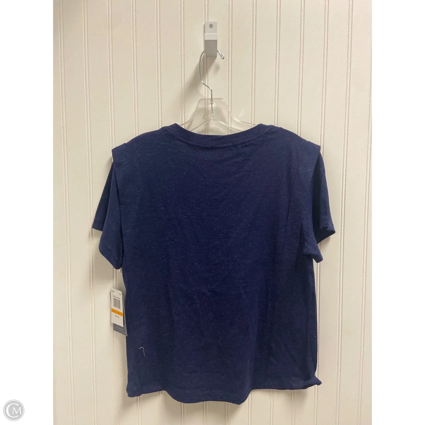 Top Short Sleeve Basic By Democracy In Navy, Size: S