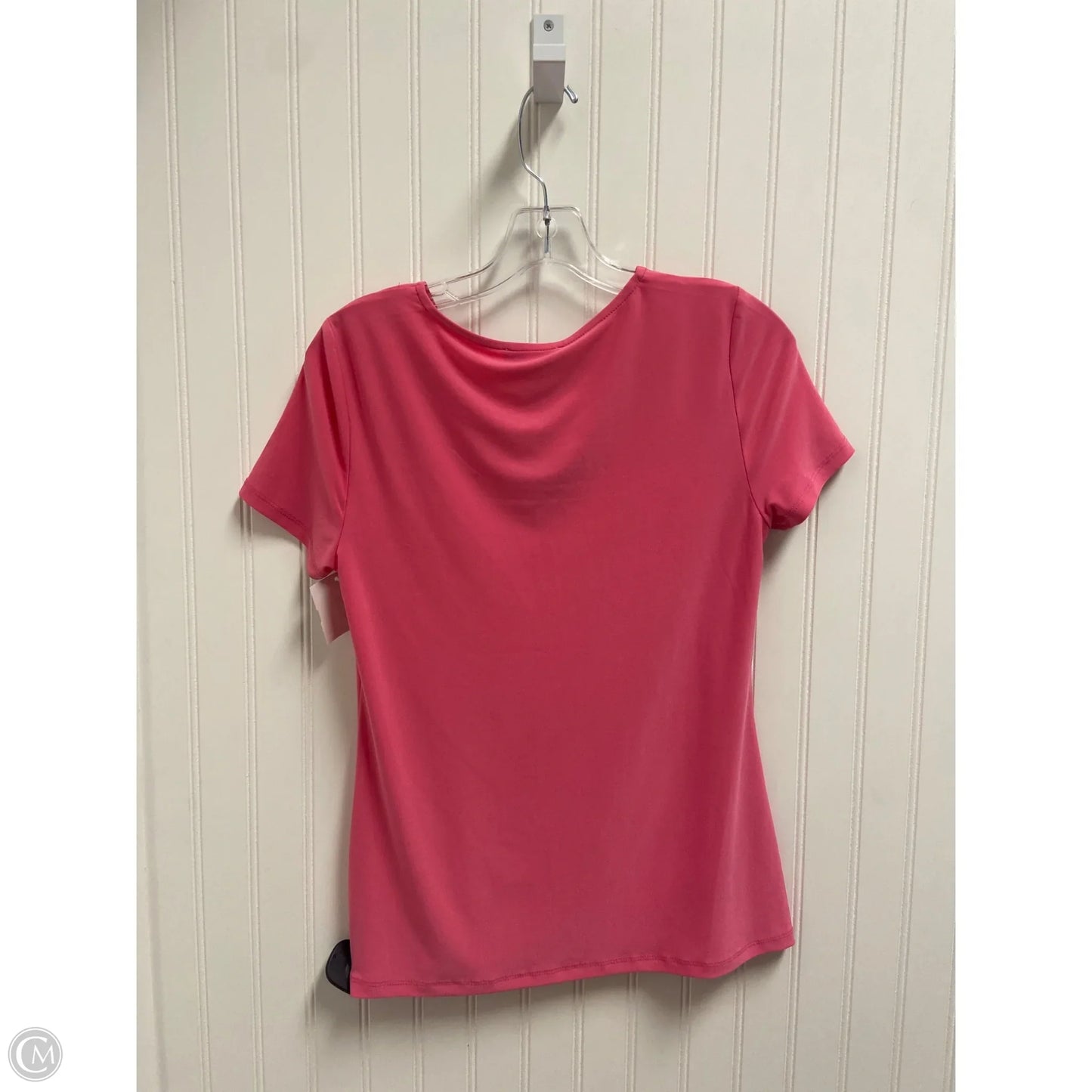 Top Short Sleeve By Nine West In Pink, Size: S