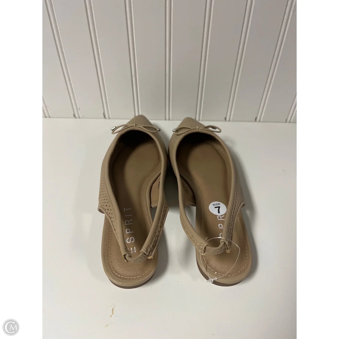 Shoes Heels Block By Esprit In Tan, Size: 7