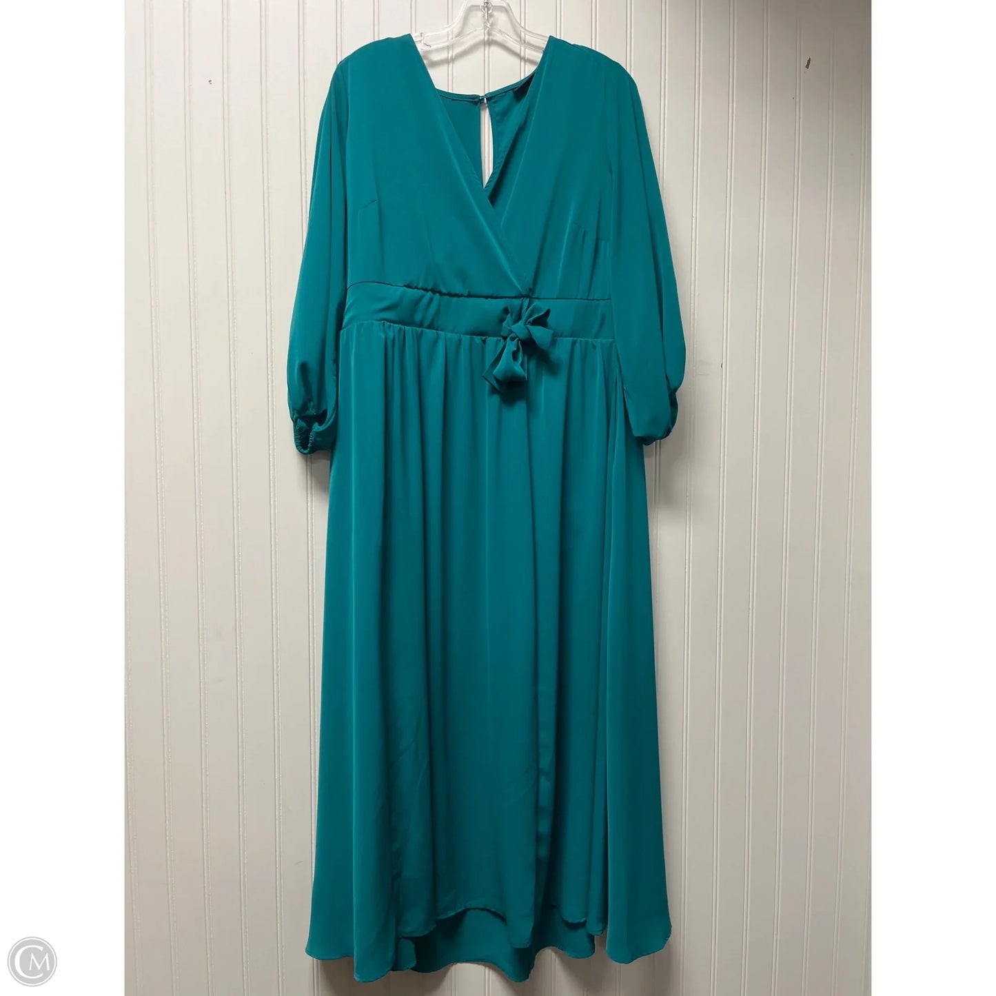 Dress Casual Midi By Torrid In Teal, Size: Xl