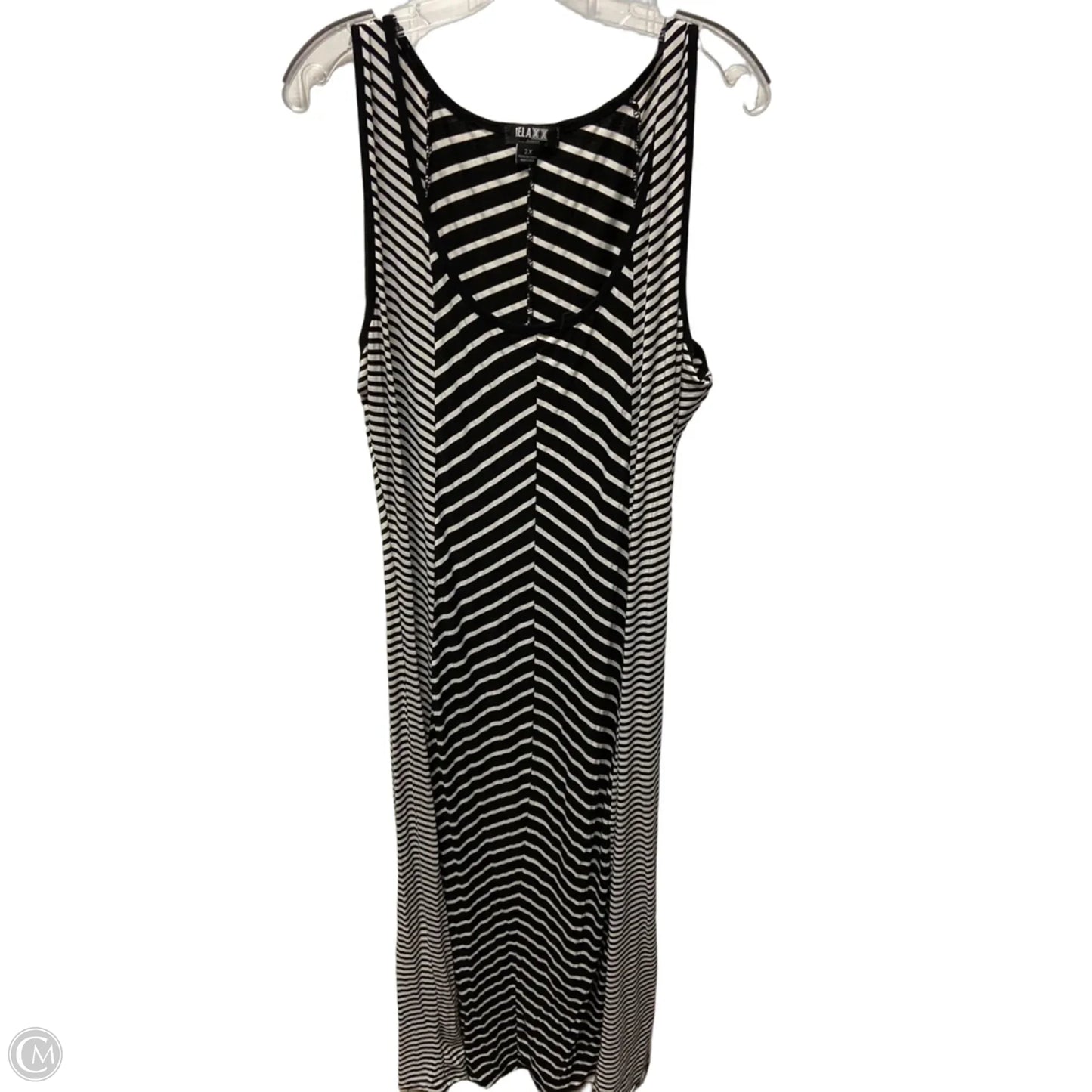 Dress Casual Short By Clothes Mentor In Striped Pattern, Size: 2x