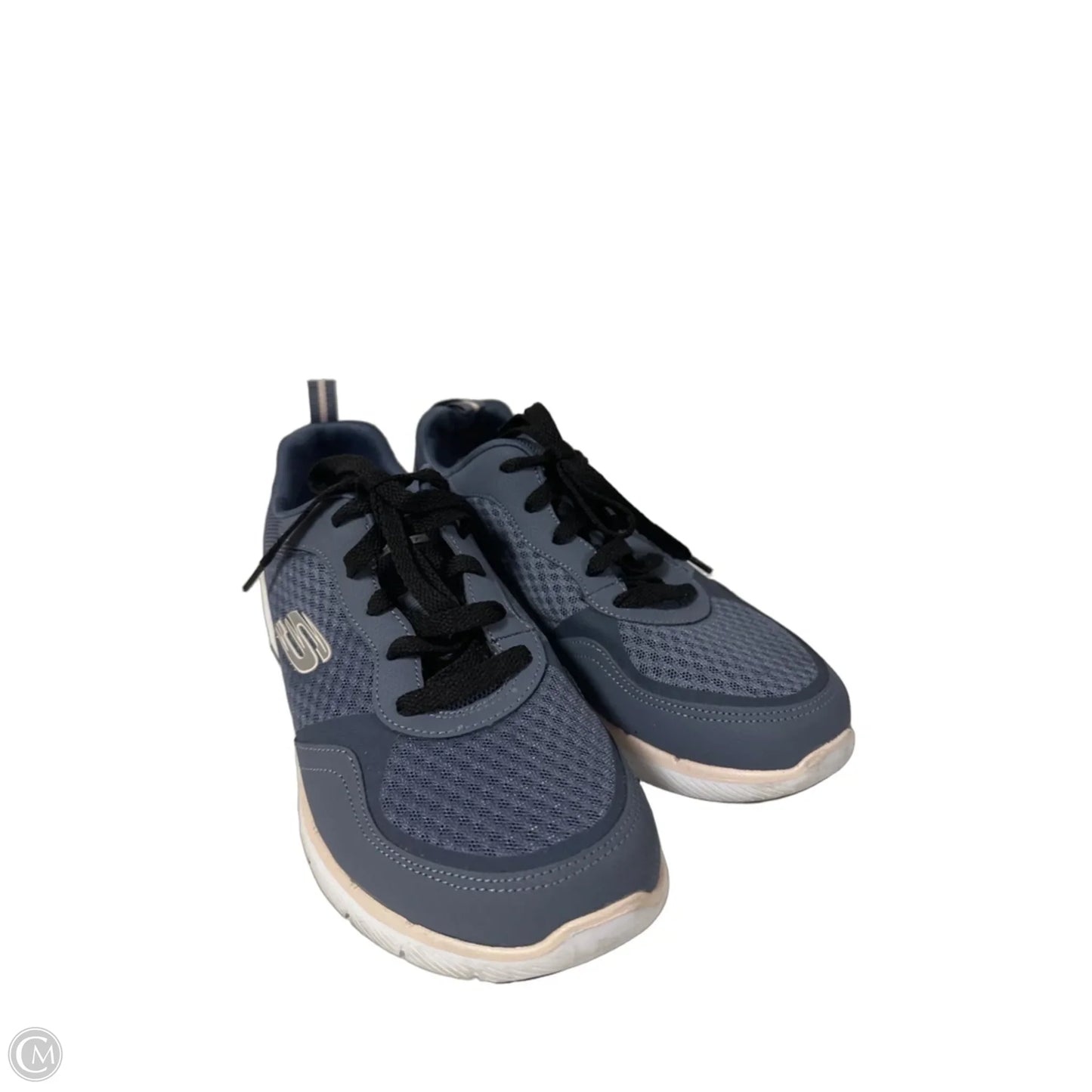 Shoes Athletic By Skechers In Blue, Size: 9.5