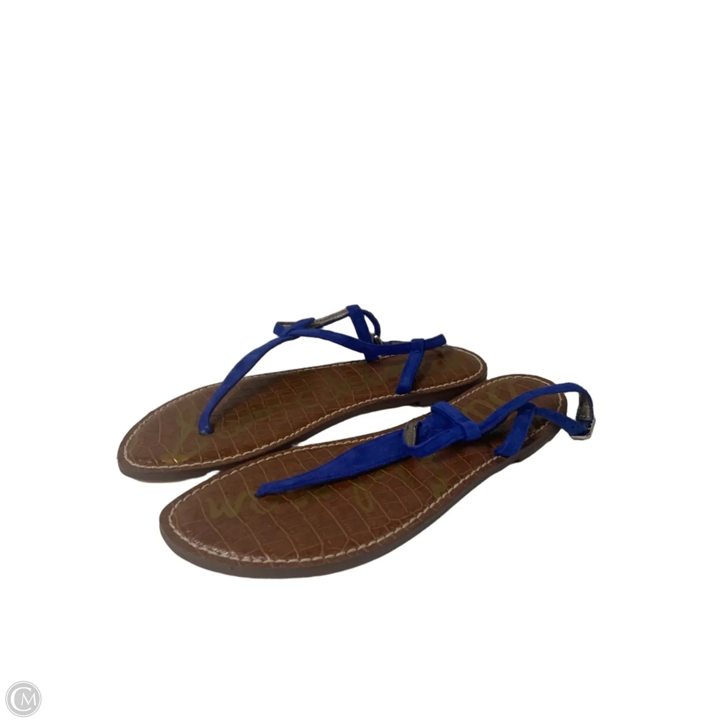 Sandals Flats By Sam Edelman In Blue, Size: 8.5