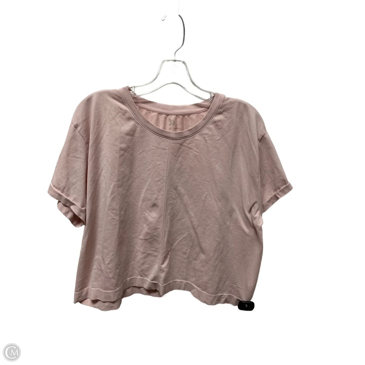 Athletic Top Short Sleeve By All In Motion In Pink, Size: Xl