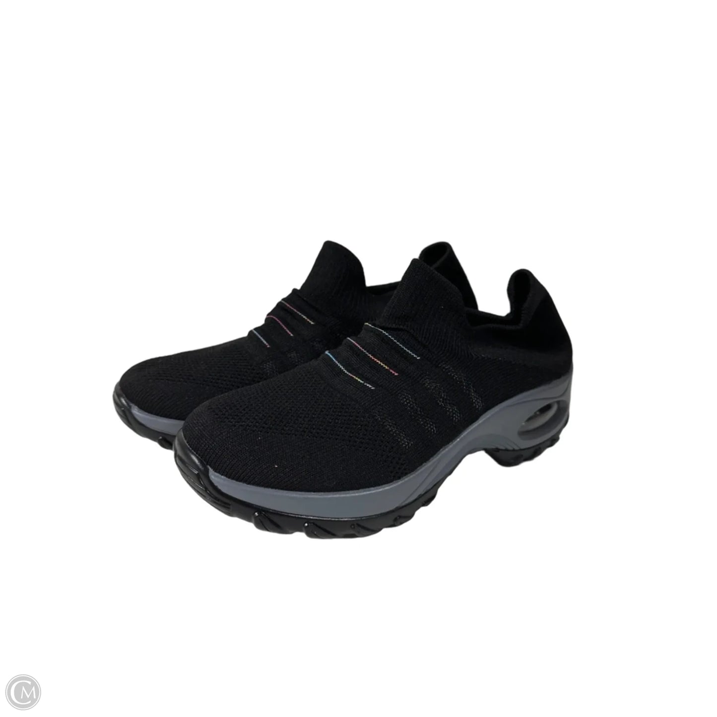 Shoes Athletic By Clothes Mentor In Black, Size: 9