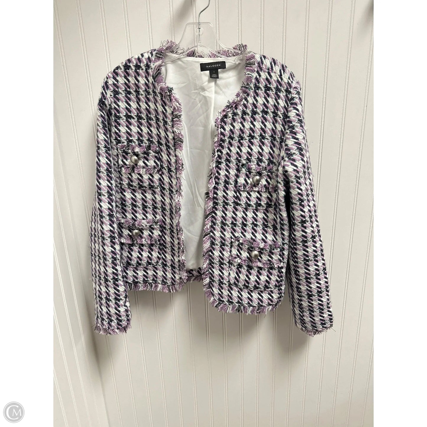 Jacket Other By Halogen In Purple, Size: Xs