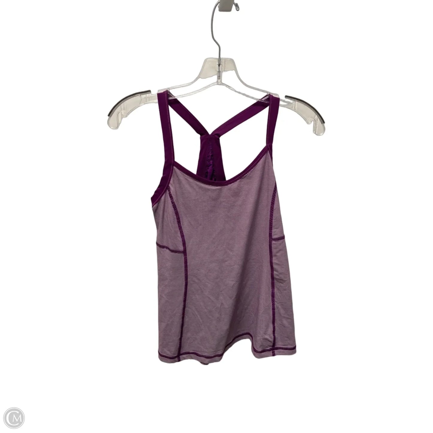 Athletic Tank Top By Lululemon In Purple, Size: S