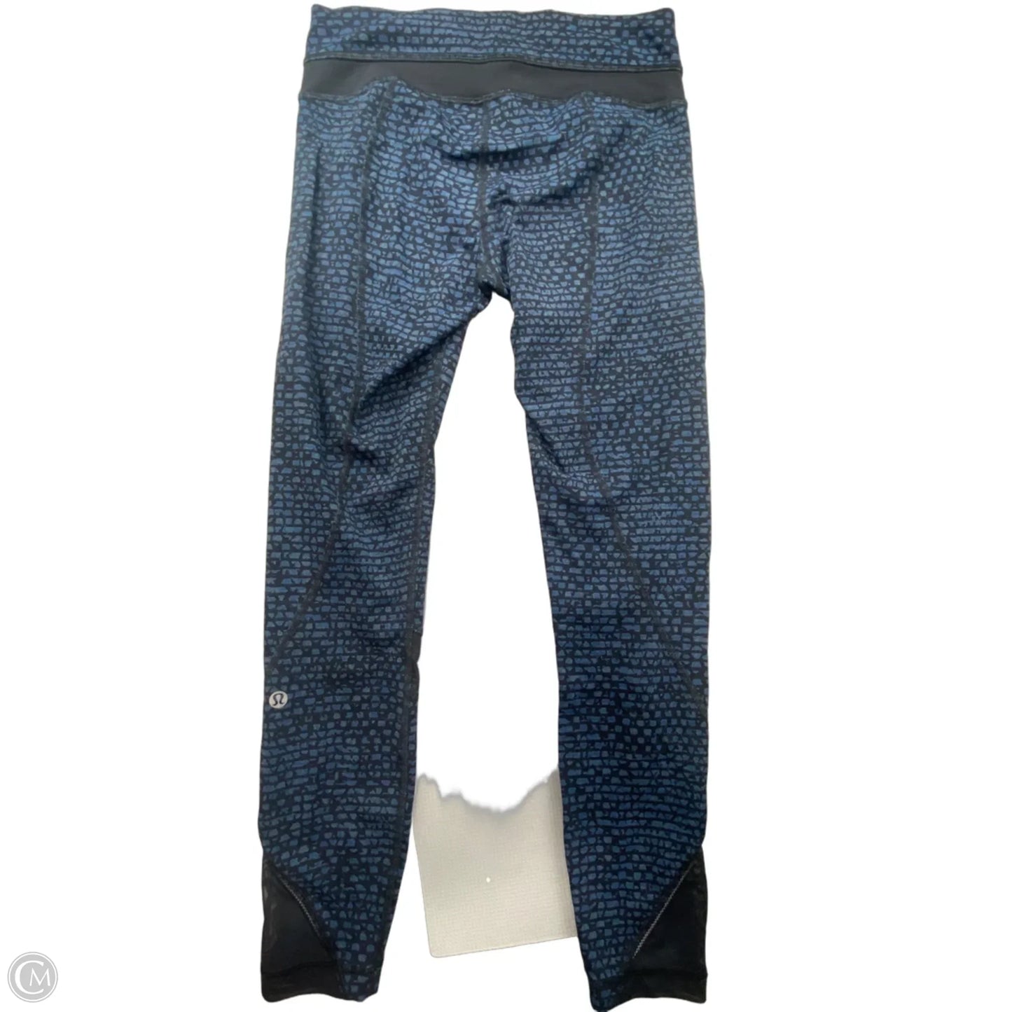 Athletic Leggings By Lululemon In Blue, Size: 4