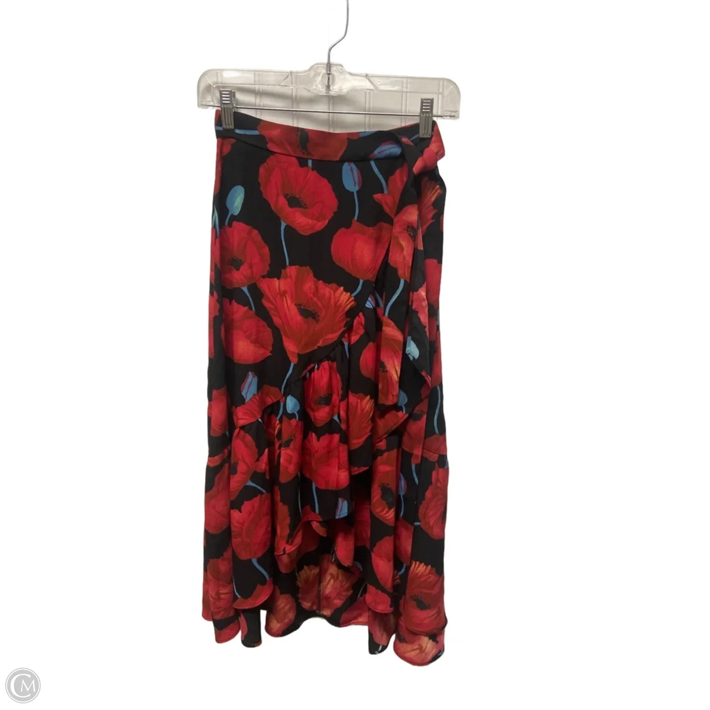 Skirt Maxi By H&m In Red, Size: 4