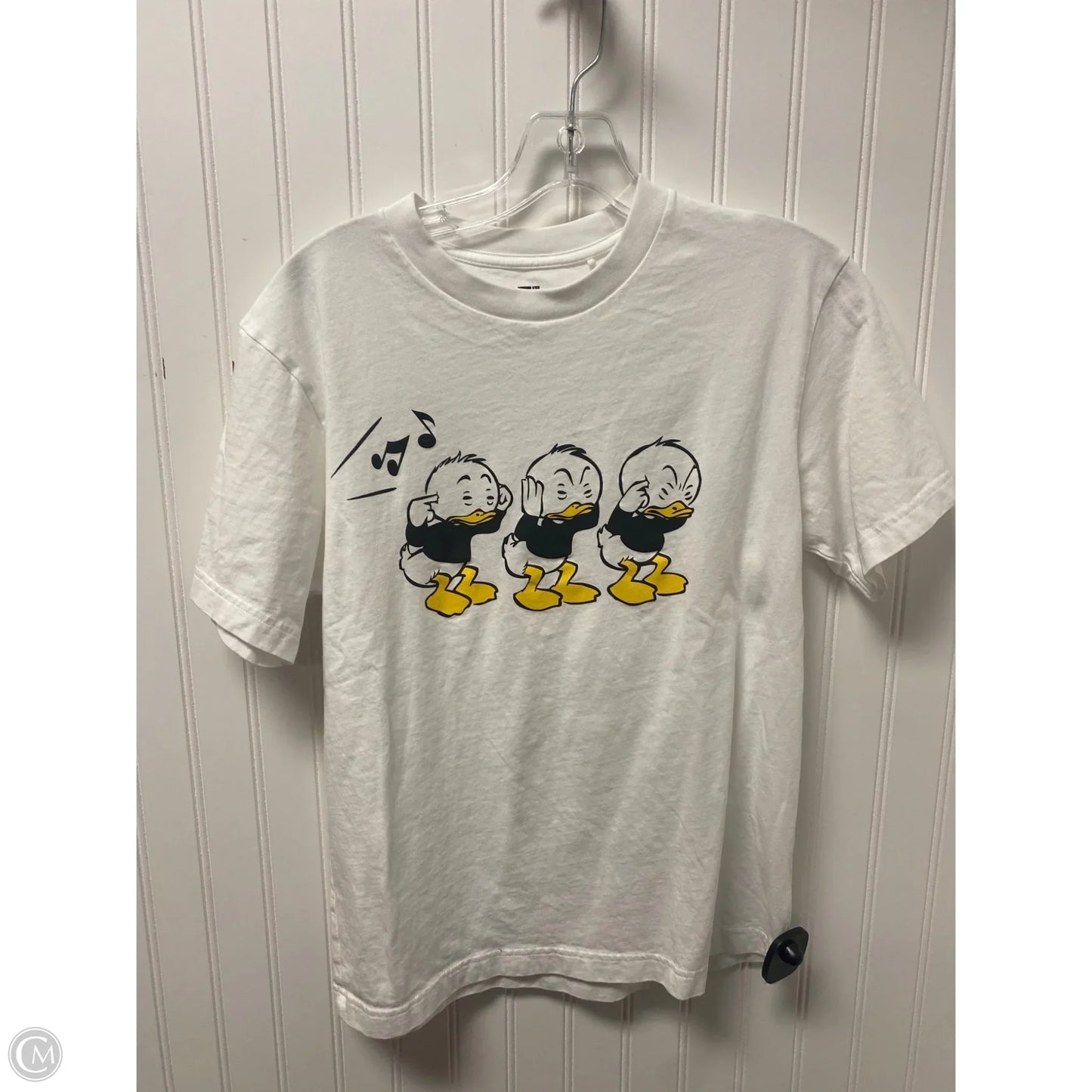 Top Short Sleeve Basic By Disney Store In White, Size: Xs