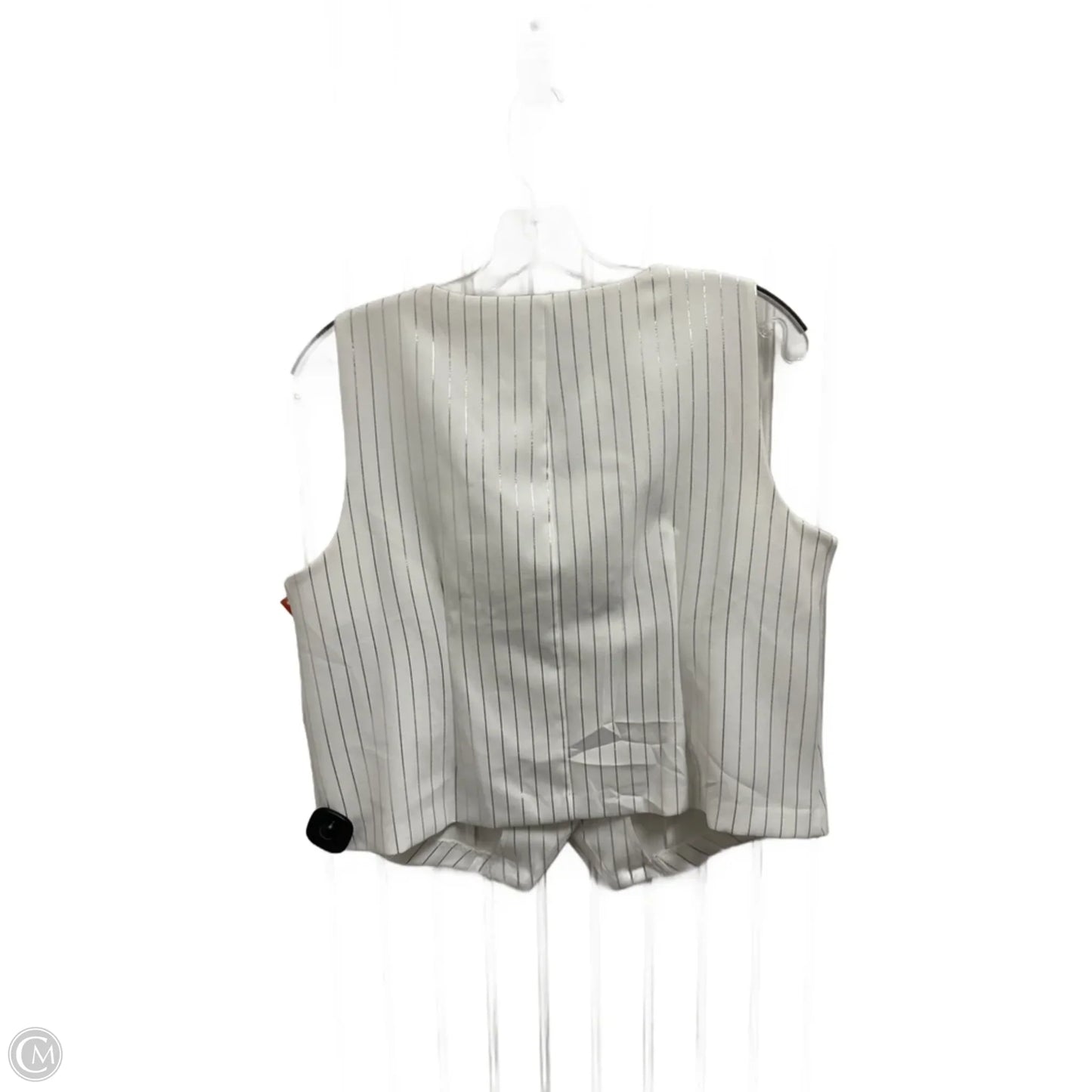 Vest Other By Clothes Mentor In White, Size: L
