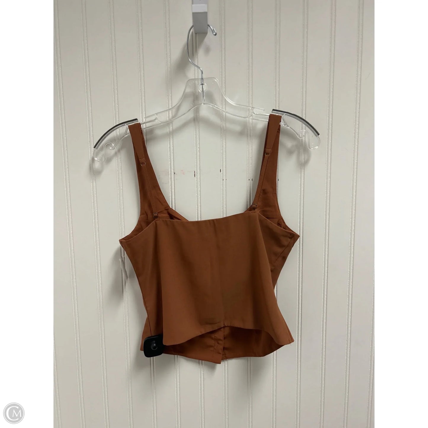 Top Sleeveless By Abercrombie And Fitch In Brown, Size: Xs