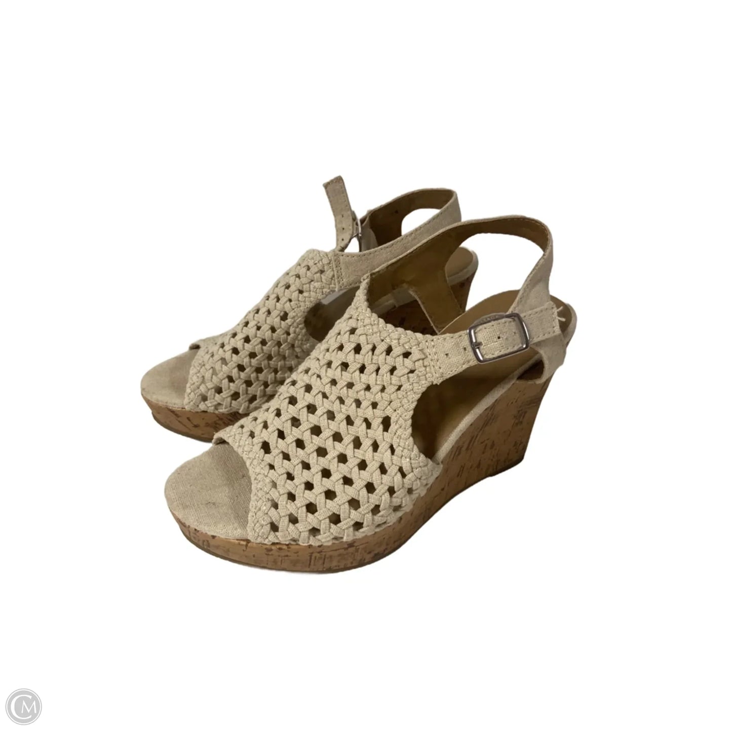 Shoes Heels Platform By So In Brown, Size: 7
