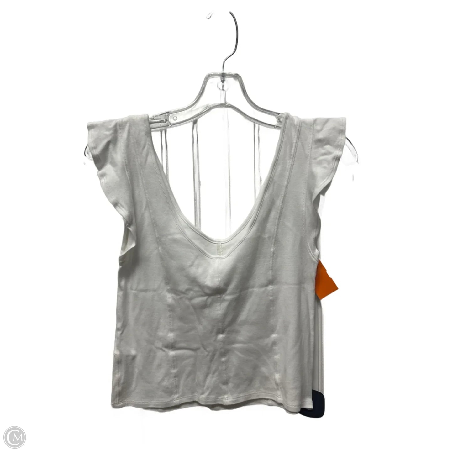 Top Short Sleeve By Free People In White, Size: S