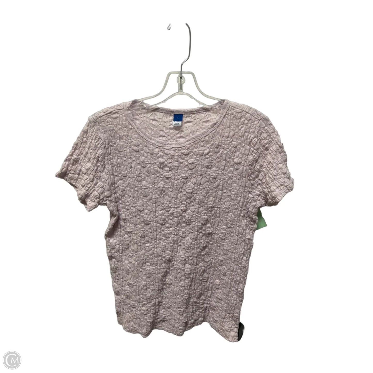 Top Short Sleeve By Old Navy In Purple, Size: L