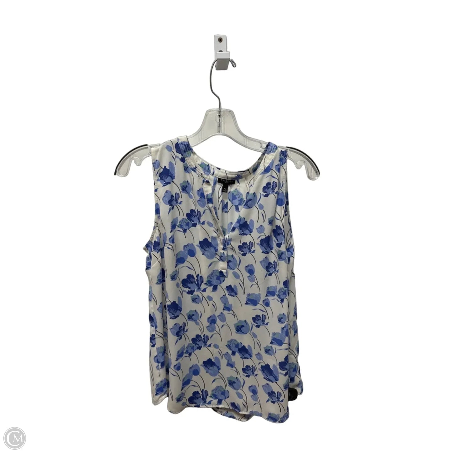 Top Sleeveless By Talbots In Blue, Size: M