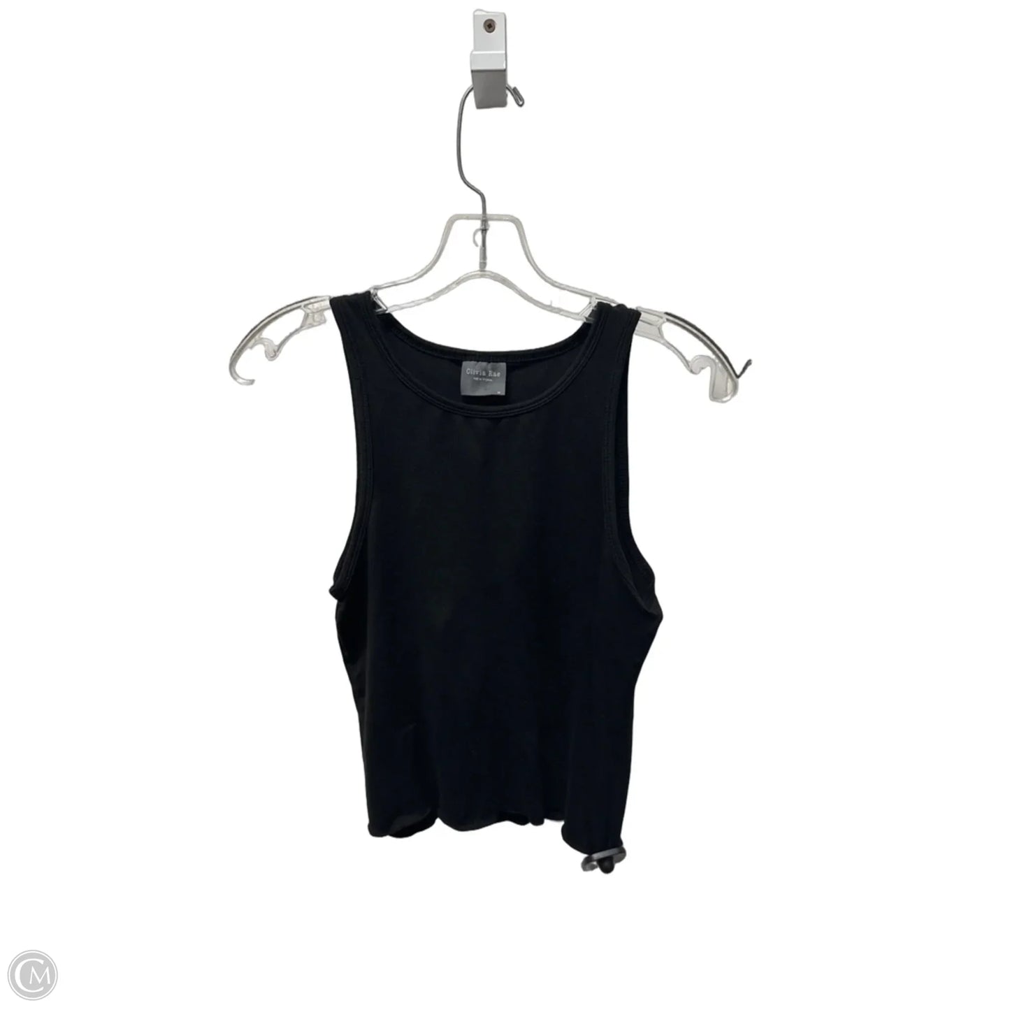 Top Sleeveless By Olivia Rae In Black, Size: S