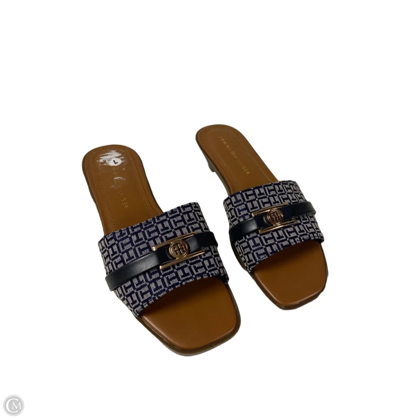 Sandals Flats By Tommy Hilfiger In Blue, Size: 7