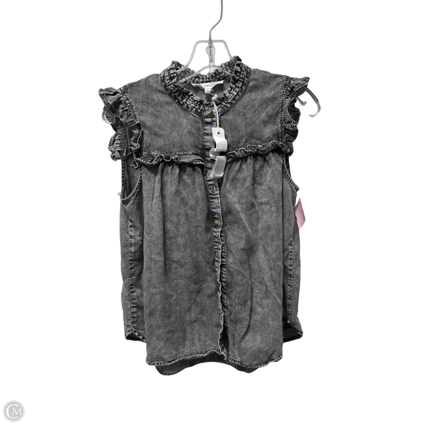 Top Sleeveless By Jane And Delancey In Grey, Size: S
